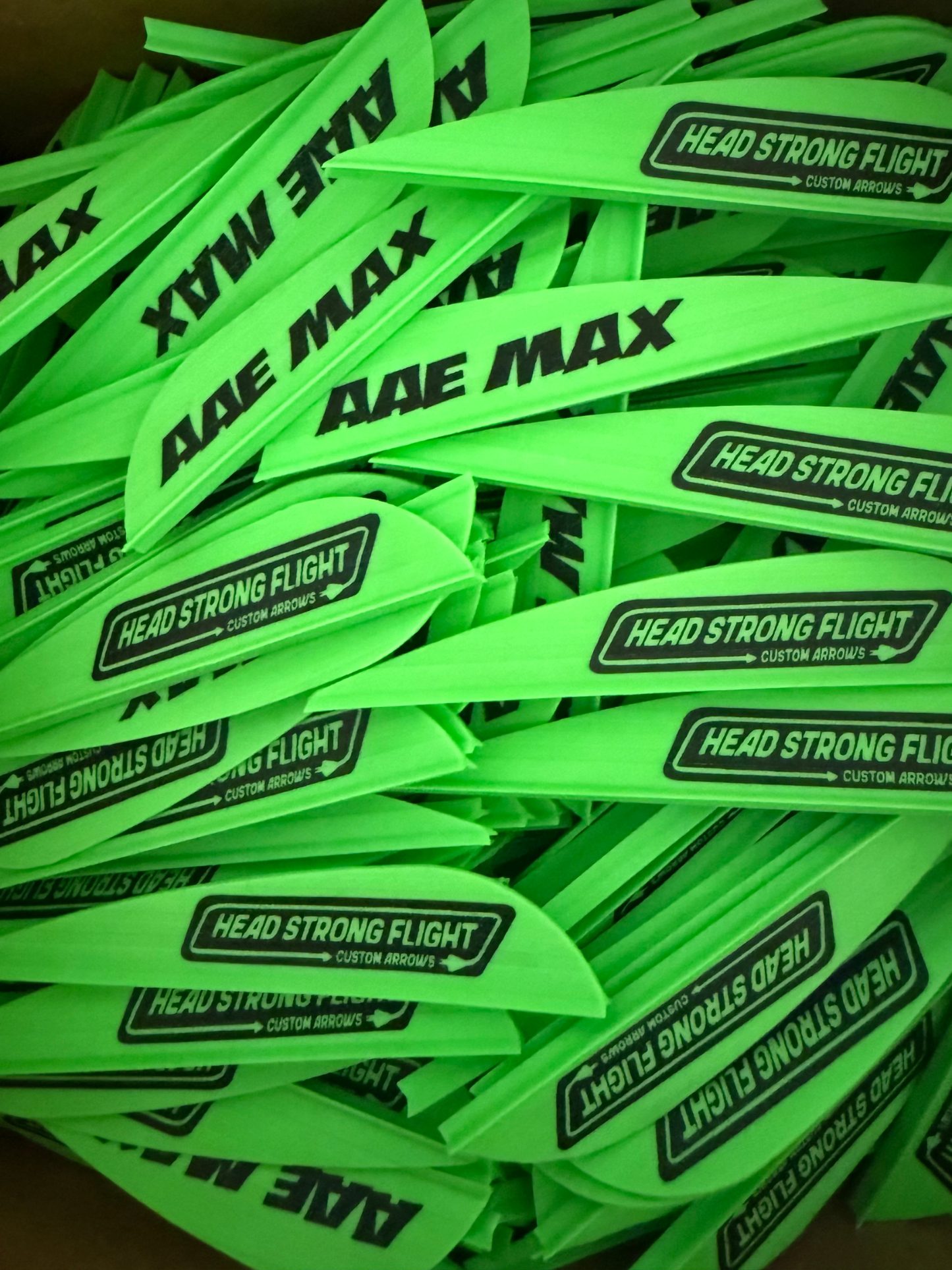 Head Strong Flight Logo AAE Max Stealth Vanes