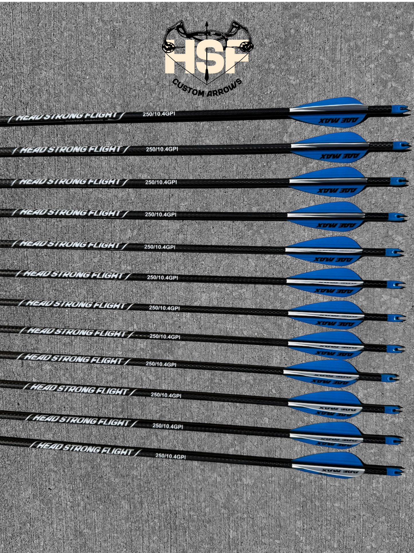 Head Strong Flight 3K Weave (Lighter) One Dozen