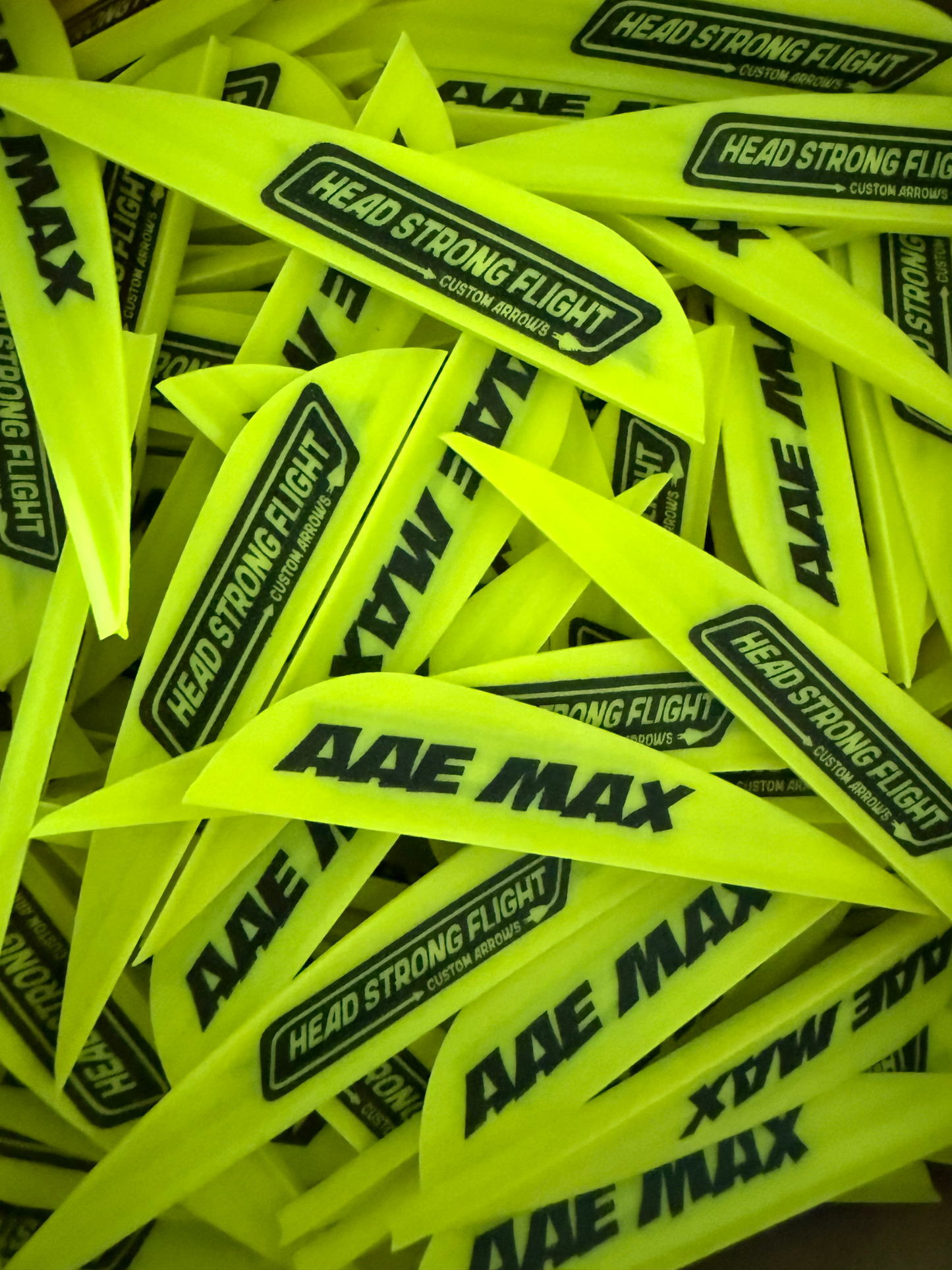 Head Strong Flight Logo AAE Max Stealth Vanes
