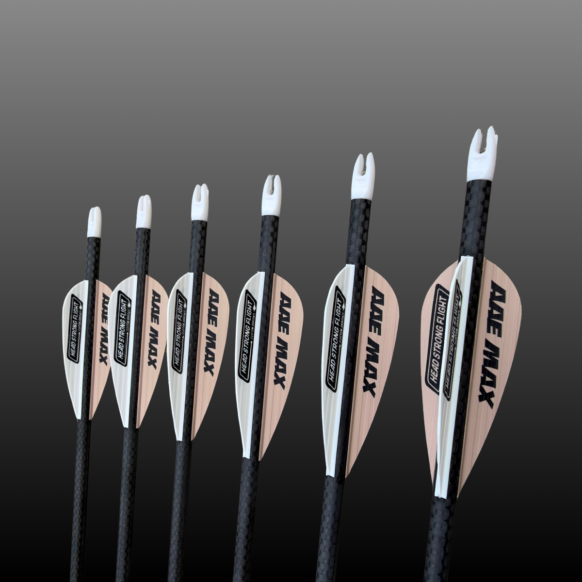 Head Strong Flight Signature Series Pre-Fletched Arrows
