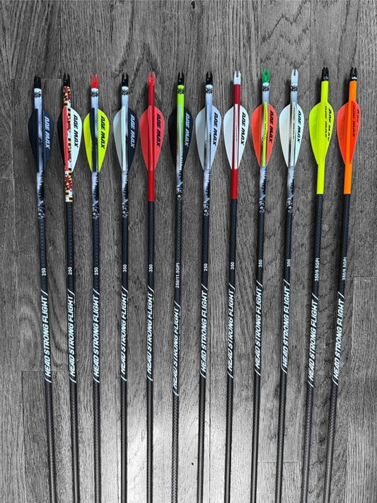 Head Strong Flight Custom Built Arrows