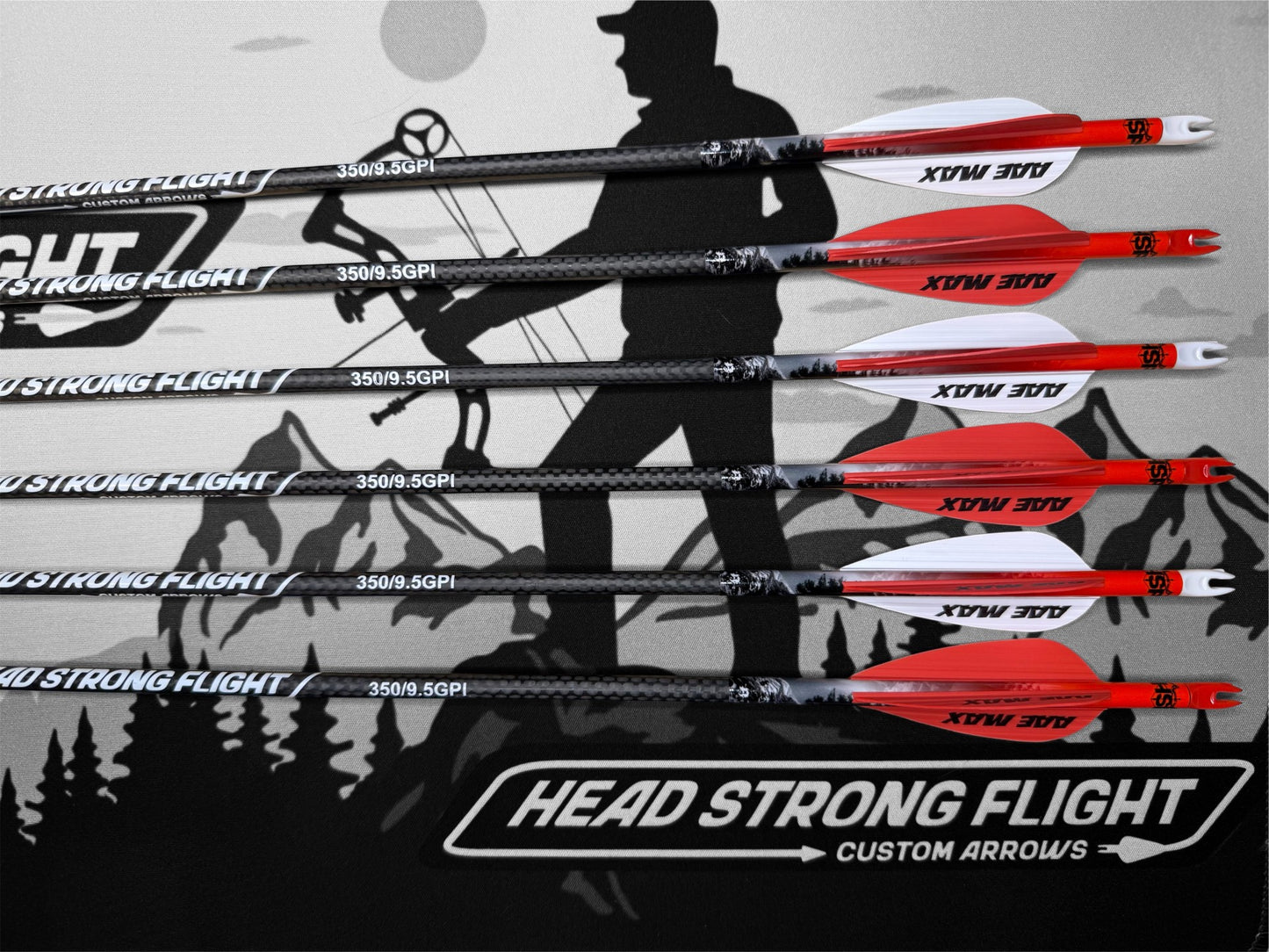 Head Strong Flight 3K Weave (Heavy) Half Dozen